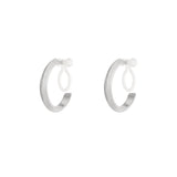 Hoop clip Earrings
