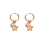 pearl blossom earrings
