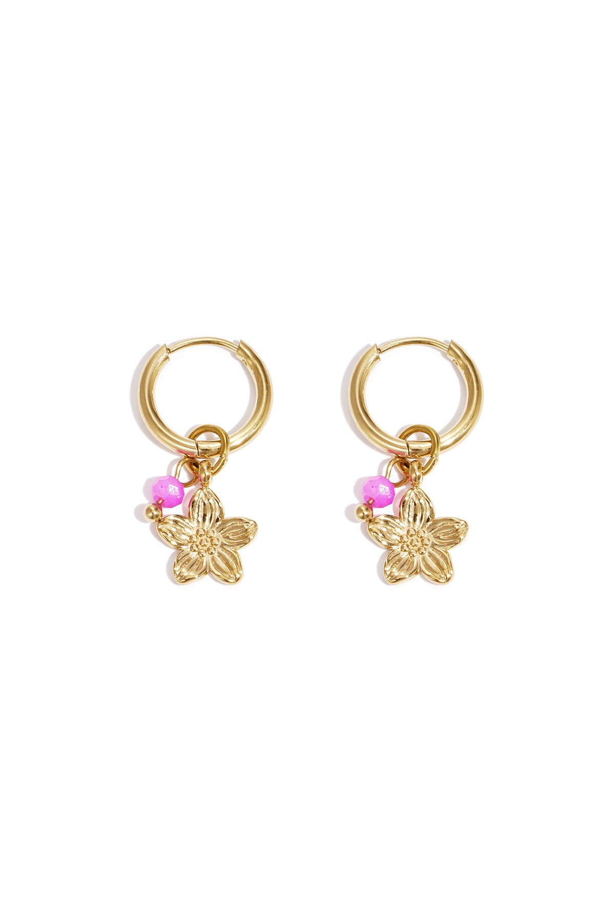 pearl blossom earrings