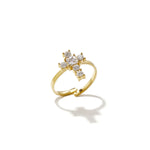 Stainless Steel Minimalist Rings Cross Simple Daily Simple Series Women's jewelry