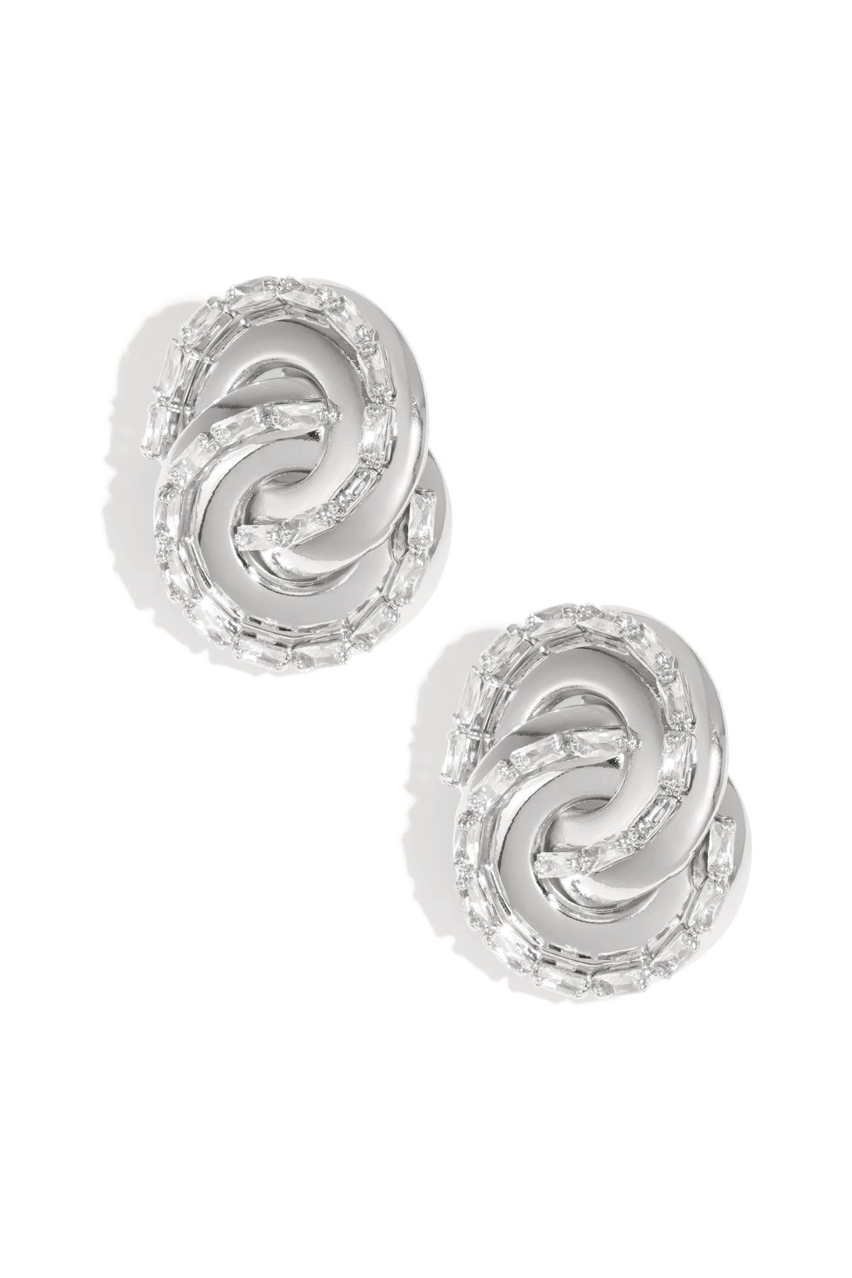 Iron Stud Earrings irregular shape Elegant Christmas Luxurious Series Women's jewelry