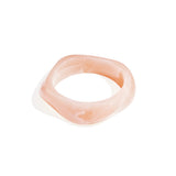 Acrylic Bangles Solid Color Casual Daily Simple Series Women's jewelry