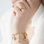 Charm bracelet Moon light