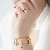 Charm bracelet Moon light