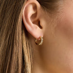 Stainless Steel Hoop Earrings circle Casual Daily Simple Series Women's jewelry