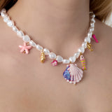 Artificial Pearl Beaded Necklaces Turtle Casual Holiday/Beach Simple Series Women's jewelry