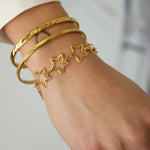 Stainless Steel Chain Bracelets Star Casual Daily Simple Series Women's jewelry