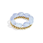 Bracelet set with chunky beads