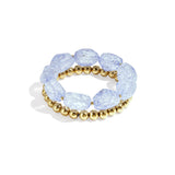 Bracelet set with chunky beads