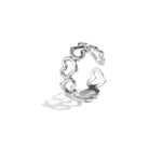 Stainless Steel Minimalist Rings Heart Casual Daily Simple Series Women's jewelry