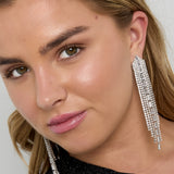 Copper Dangle Earrings Geometric Elegant Christmas Luxurious Series Women's jewelry