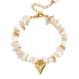 Stone Beaded Bracelets Heart Vacation Daily Romantic Series Women's jewelry