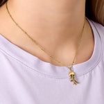 Aurelia Jellyfish necklace