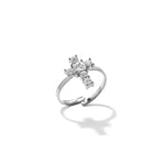 Stainless Steel Minimalist Rings Cross Simple Daily Simple Series Women's jewelry