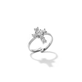Stainless Steel Minimalist Rings Cross Simple Daily Simple Series Women's jewelry