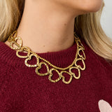 Stainless Steel Chain Necklaces Heart Casual Daily Simple Series Women's jewelry