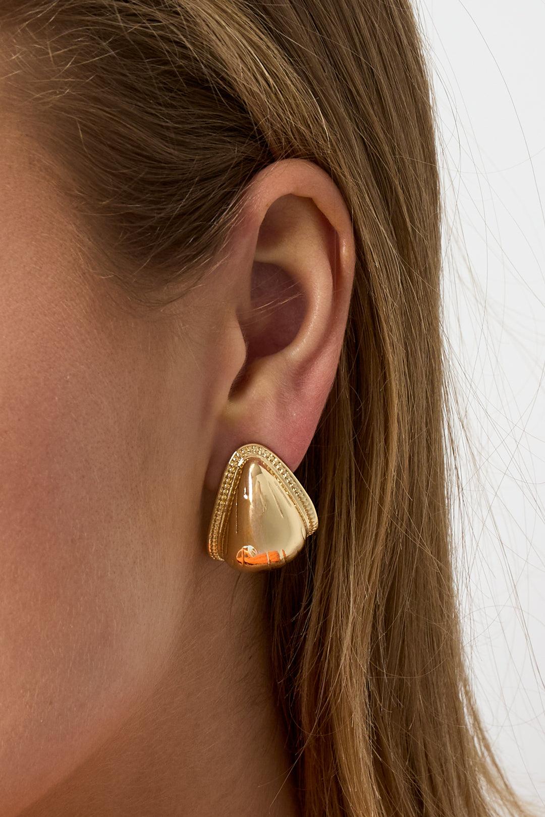 Alloy Stud Earrings Droplet Retro Daily Simple Series Women's jewelry
