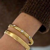 Stainless Steel Bangles Heart Casual Daily Simple Series Women's jewelry