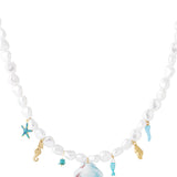Artificial Pearl Beaded Necklaces Turtle Casual Holiday/Beach Simple Series Women's jewelry
