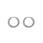 Stainless Steel Hoop Earrings Circle Simple Daily Simple Series Women's jewelry