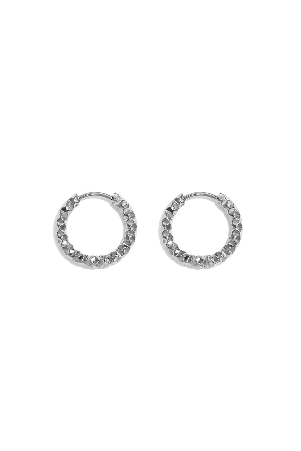 Stainless Steel Hoop Earrings Circle Simple Daily Simple Series Women's jewelry