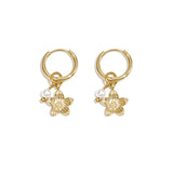 pearl blossom earrings