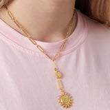Double Sun Necklace