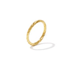 Minimalist ring with stripes